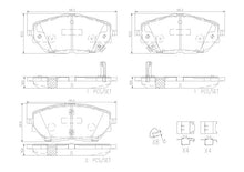 Load image into Gallery viewer, Brembo P83171N DISC BRAKE PAD SET