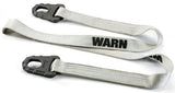 Warn 92094 1 Inch Width x 8 Foot Length; 7200 Pound Breaking Strength; White; Nylon Webbing
