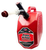 VP Racing Fuels 3839 PRESS N POUR GAS CAN 5  GALLON