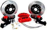 Baer Brake Systems 4301337R Baer Brakes 14" Pro+ Front Brake Kit, Red, SDZ, Std. Studs