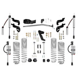 Rubicon Express RE7125PMR 3.5In JK Sport Pc Kit 2Dr W/Mono Resi Shocks