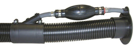 T-H MARINE RFFHP-1-DP 2' BLK RIGGING FLANGE W/ FUEL HOSE