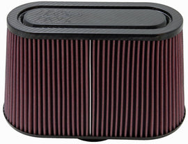 K&N RP-5103 Universal Air Filter - Carbon Fiber Top and Base