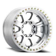 Load image into Gallery viewer, Aluminum Wheels 17x9 Avenger Beadlock RT260M Machined Silver -12 Offset 8 on 170 Bolt Pattern 130.81 Bore Raceline