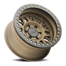 Load image into Gallery viewer, Aluminum Wheels 17x9 Ryno Cast Beadlock RT951BZ Textured Matte Bronze Black Beadlock Ring -38 Offset 8 on 165.1 Bolt Pattern 130.8 Bore Raceline