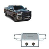 Black Horse Off Road RU-DORA20-B-PLB Rugged Heavy Duty Grille Guard Kit