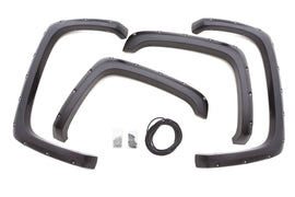 Lund RX109S Rivet Style Fender Flare Set - Front and Rear, Smooth, 4-Piece Set