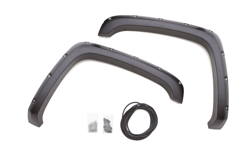 Lund RX128SA Rivet Style Fender Flare Set - Front, Smooth, 2-Piece Set