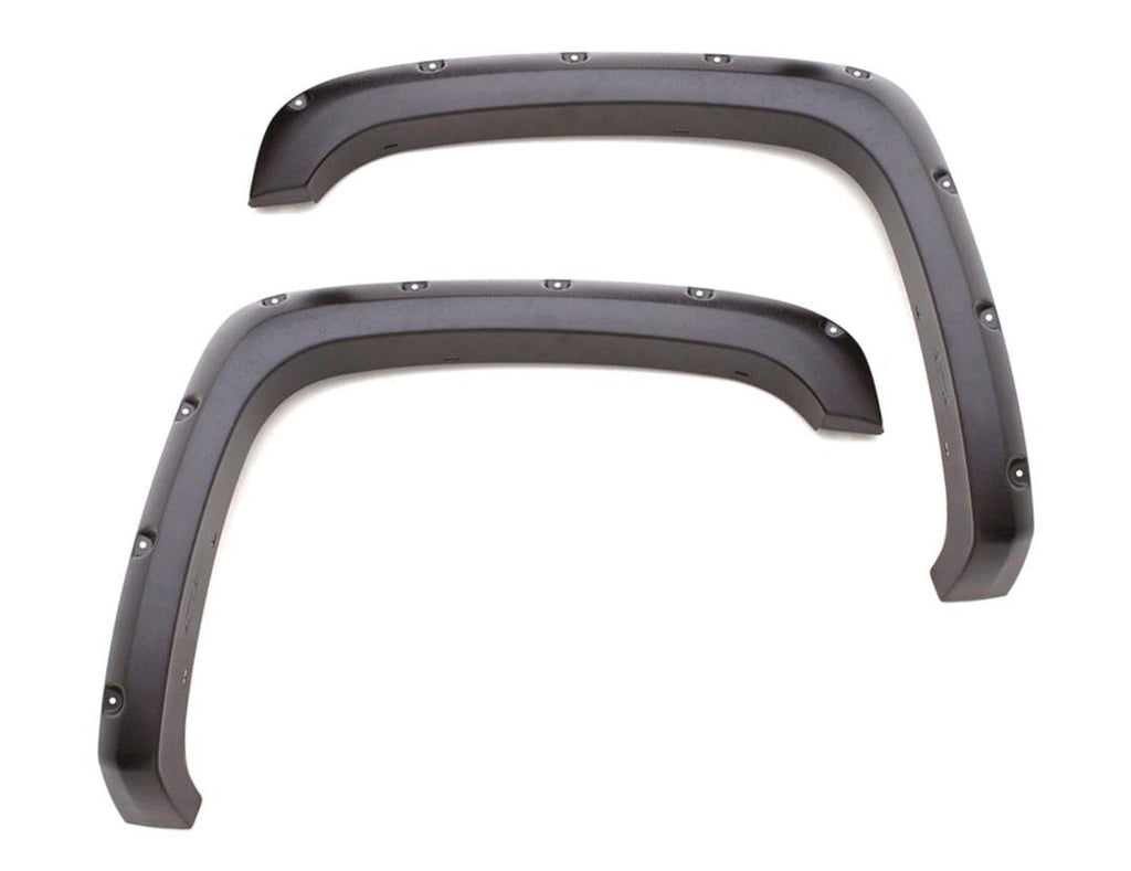 Lund RX130TA Rivet Style Fender Flare Set - Front, Textured, 2-Piece Set