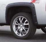 Lund RX131S Rivet Style Fender Flare Set - Front and Rear, Smooth, 4-Piece Set