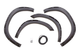Lund RX203S Rivet Style Fender Flare Set - Front and Rear, Smooth, 4-Piece Set