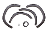 Lund RX203T Rivet Style Fender Flare Set - Front and Rear, Textured, 4-Piece Set