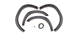 Lund RX204T Rivet Style Fender Flare Set - Front and Rear, Textured, 4-Piece Set