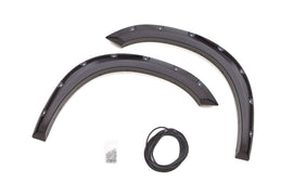 Lund RX205T Rivet Style Fender Flare Set - Front and Rear, Textured, 4-Piece Set