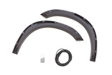 Lund RX205T Rivet Style Fender Flare Set - Front and Rear, Textured, 4-Piece Set