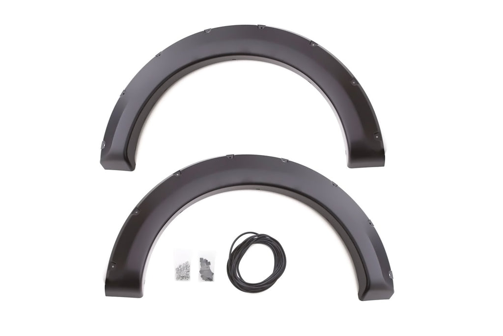 Lund RX312SB Rivet Style Fender Flare Set - Rear, Smooth, 2-Piece Set