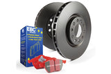 EBC Brakes S12KF1215 OE Quality replacement rotors, same spec as original parts using G3000 Grey iron