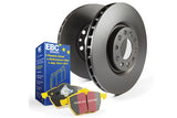 EBC Brakes S13KR1745 OE Quality replacement rotors, same spec as original parts using G3000 Grey iron