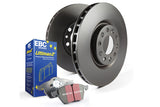EBC Brakes S1KR1527 Premium disc pads designed to meet or exceed the performance of any OEM Pad.