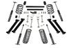 Superlift K842 4 inch Lift Kit - 1997-2002 Jeep Wrangler TJ - with Superlift Shocks