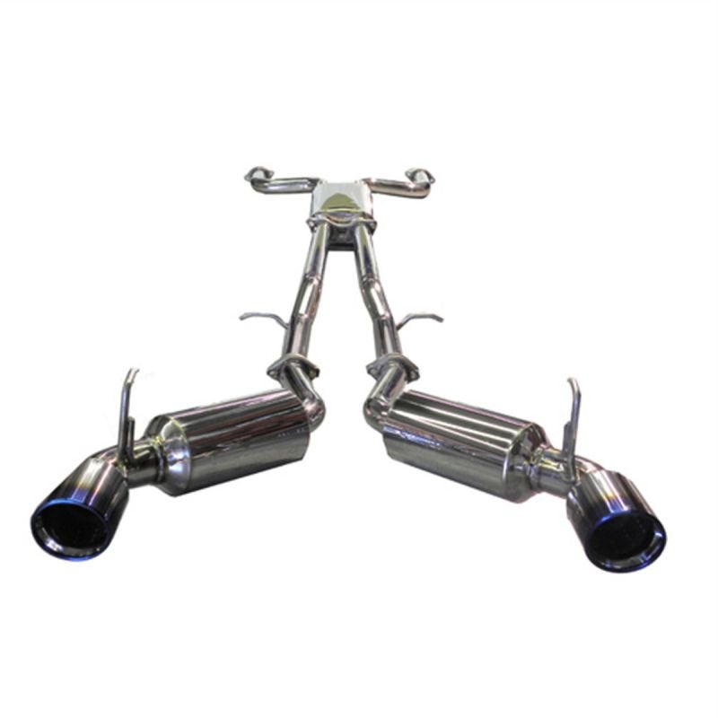 Injen SES1987TT Performance Exhaust System, Part No. SES1987TT, 2003-2008 Nissan 350Z V6-3.5L.