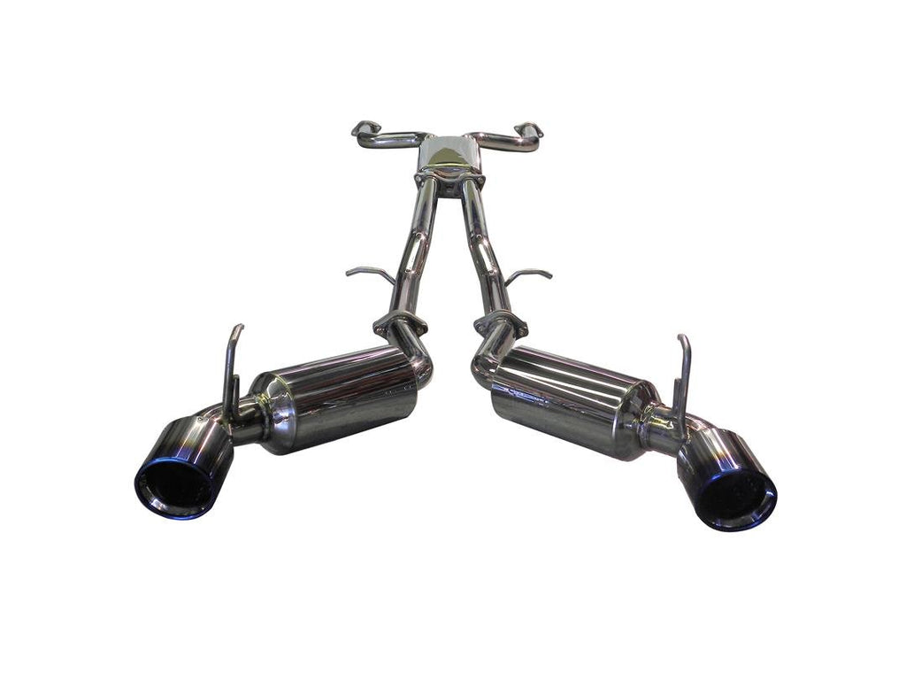 Injen SES1989TT Performance Exhaust System, Part No. SES1989TT, 2009-2020 Nissan 370Z V6-3.7L.