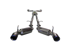 Injen SES1989TT Performance Exhaust System, Part No. SES1989TT, 2009-2020 Nissan 370Z V6-3.7L.