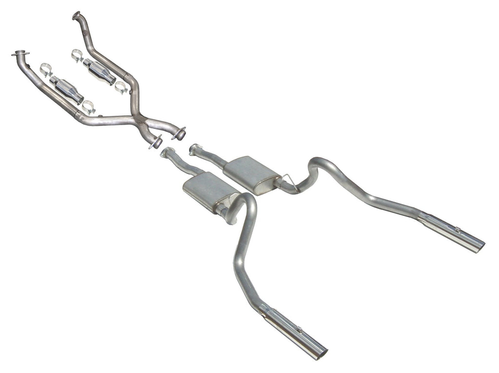 PYPES EXHAUST SFM56 98-04 V6 DUAL W/CATS 3' T