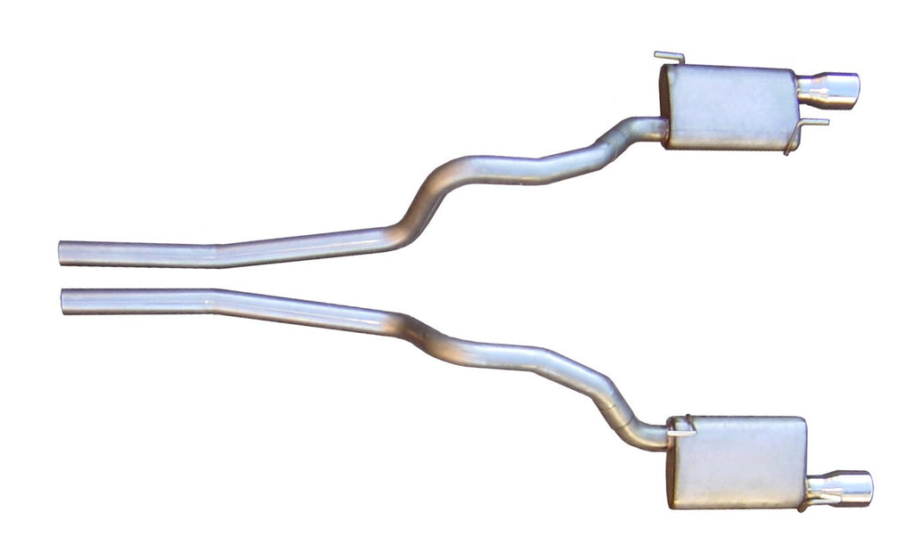 PYPES EXHAUST SFM62V 05-10 V8 MUSTANG CB W/O X