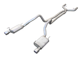 PYPES EXHAUST SFM68 05-10 V6 MUSTANG CB W/X &