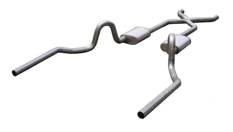 PYPES EXHAUST SGA10R30 64-72 A 2.5 W/ X   18' RA