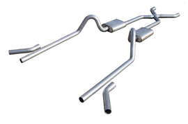 PYPES EXHAUST SGC13 55-57 3' W/X NO MUFFLERS