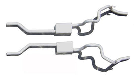 PYPES EXHAUST SGF31T 70-74 2.5' W/O X REAR EXIT TP