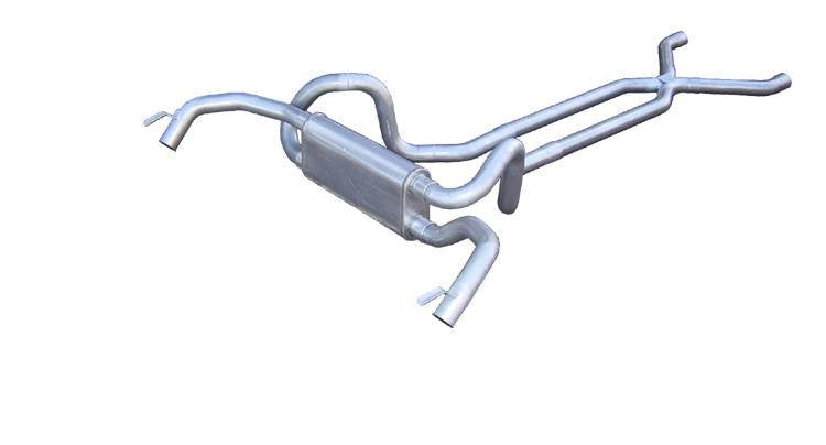 PYPES EXHAUST SGF70S 2.5' X-F CROSSFLOW T304