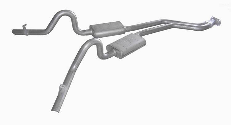 PYPES EXHAUST SGG50S 78-88 2.5 CAT BACK EXC SS