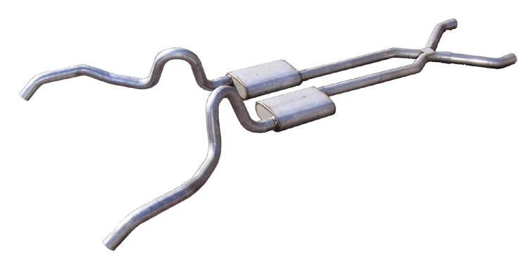 PYPES EXHAUST SGN10 62-67 NOVA 2.5 W/X  NO MU