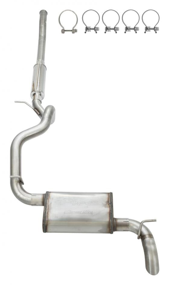 PYPES EXHAUST SJJ25SQ 2018-22 JEEP JL HIGH GROUND CLEARAN