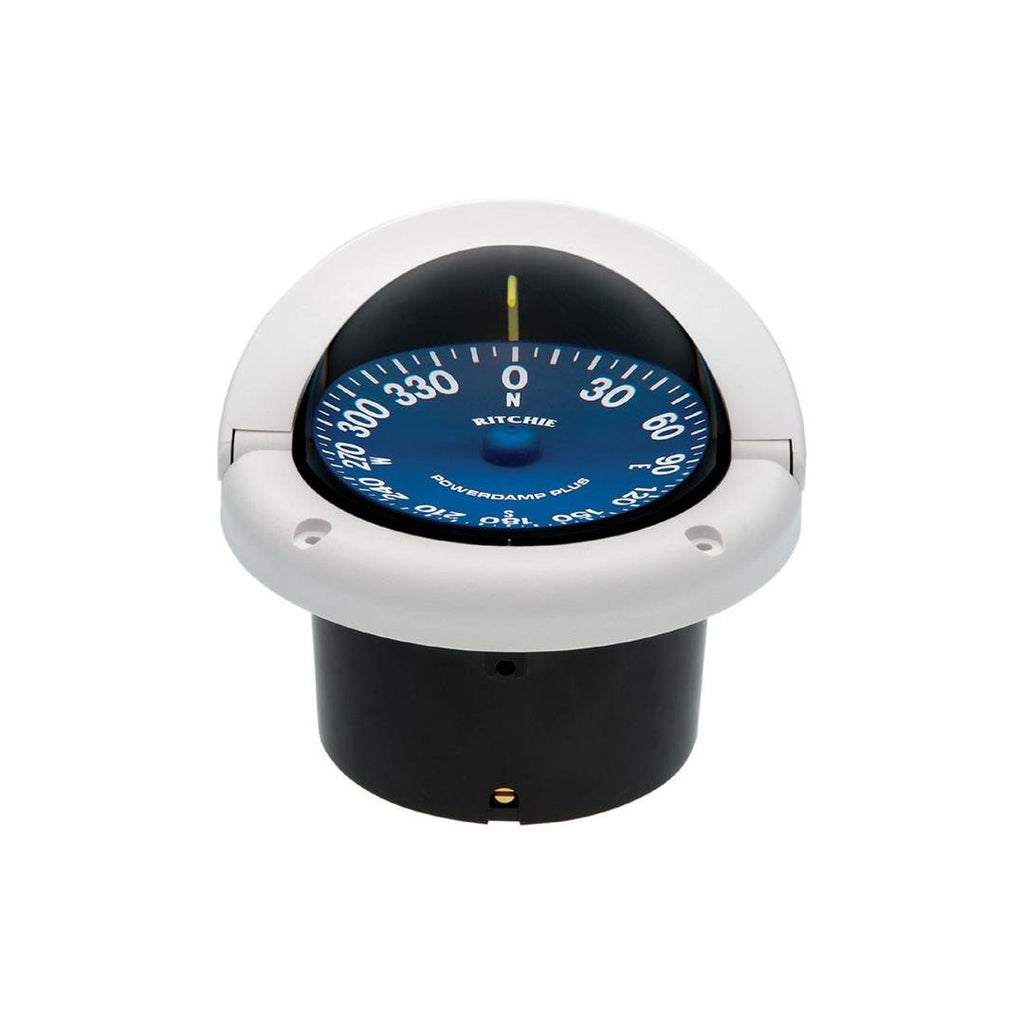RITCHIE SS-1002W COMPASS FLUSH MNT 3.75'DIAL WHITE