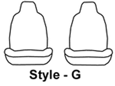 Seat Saver SS1248PCTN Polycotton SeatSaver Custom Front Row Seat Covers - Tan