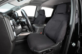 Seat Saver SS1347PCCH Polycotton SeatSaver Custom Front Row Seat Covers - Charcoal