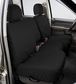 Seat Saver SS2540PCCH Polycotton SeatSaver Custom Front Row Seat Covers - Charcoal