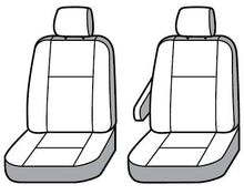 Load image into Gallery viewer, Seat Saver SS2555PCGY Polycotton SeatSaver Custom Front Row Seat Covers - Grey