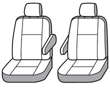 Load image into Gallery viewer, Seat Saver SS3424PCCH Polycotton SeatSaver Custom Front Row Seat Covers - Charcoal