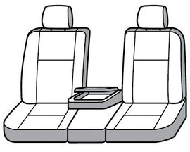 Seat Saver SS3430PCGY Polycotton SeatSaver Custom Front Row Seat Covers - Grey