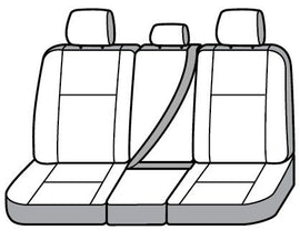 Seat Saver SS3440PCCT Polycotton SeatSaver Custom Front Row Seat Covers - Misty Grey