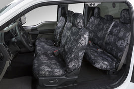 Seat Saver SS3480PCCH Polycotton SeatSaver Custom Front Row Seat Covers - Charcoal