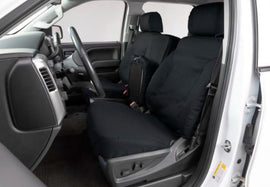Seat Saver SS3483PCCH Polycotton SeatSaver Custom Front Row Seat Covers - Charcoal