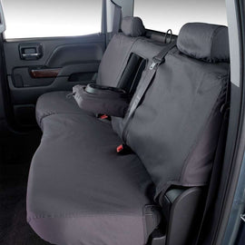 Seat Saver SS3492PCGY Polycotton SeatSaver Custom Front Row Seat Covers - Grey