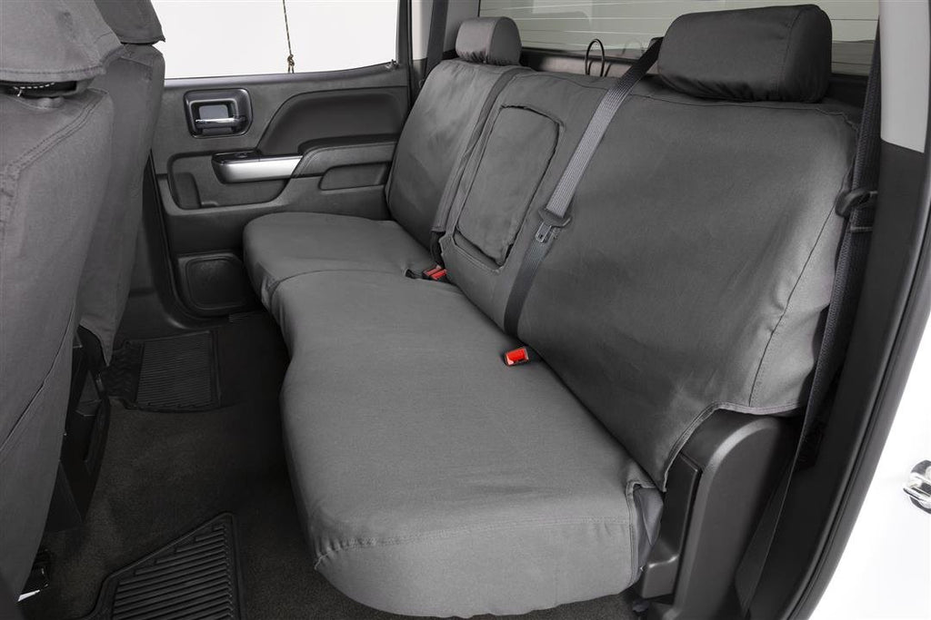 Seat Saver SS3501PCGY Polycotton SeatSaver Custom Front Row Seat Covers - Grey