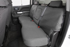 Seat Saver SS3501PCGY Polycotton SeatSaver Custom Front Row Seat Covers - Grey